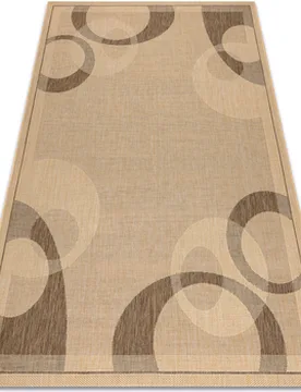 Teppiche Teppich Sisal Floorlux 20078 Mais / Coffee 80x150 Cm 80x150 Cm - RUGSX - FashionsVida
