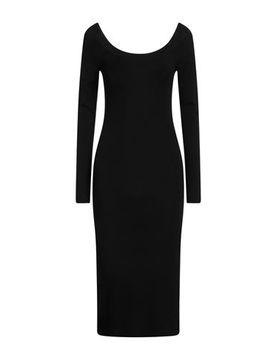 Vestido midi Mujer Negro 34,36,38 Mujer