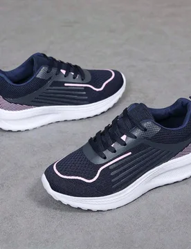 Zapatos deportivos cómodos & transpirables tejidos para adolescentes - Zapatos suaves y flexibles adecuados para actividades al aire libre, zapatilla - Shein - FashionsVida