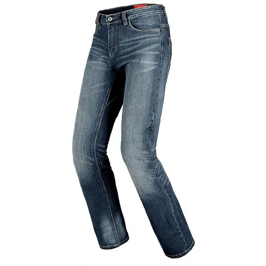 Pantaloni Jeans Moto J-TRACKER LONG Blu Allungati taglia 32 - Spidi - FashionsVida