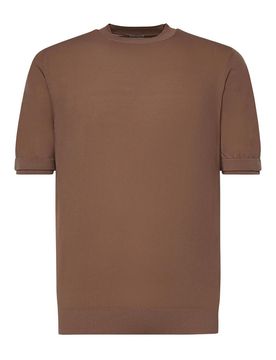 Eleventy Maglia Girocollo In Cotone
