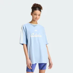 T-SHIRT LUX TIRO CON GRAFICA E VESTIBILITÃ€ AMPIA XL Glow Blue