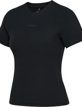 T-shirt à Manches Courtes Pulse Rib Black L - Hummel - FashionsVida