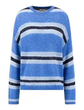 PULLOVER LIGHT HAIRY STRIPE *RWS female - XL - FashionsVida