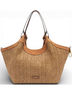 Borsa Dua Donna Cookie in Tessuto e Pelle
