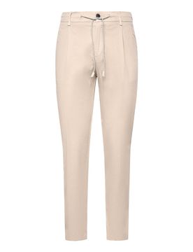 Pantaloni in cotone elasticizzato