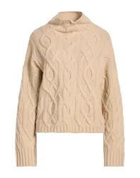 Rollkragenpullover Damen Beige 36,38 Damen