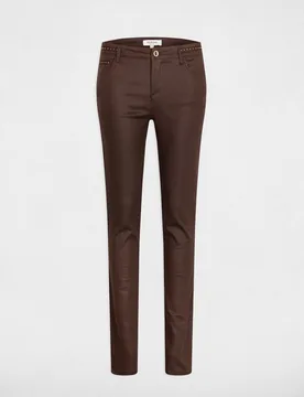 Pantalones skinny de mujer efecto cuero - Morgan - FashionsVida