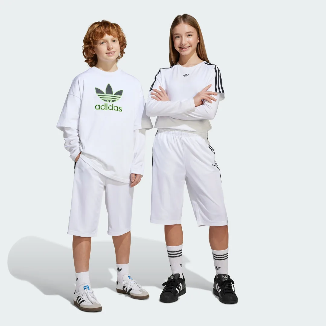 Short da calcio 9-10A White / Black - Adidas - FashionsVida