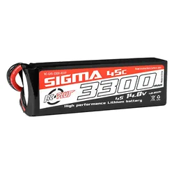 Batterie Lipo Sigma 45c 3300mah 4s1p 14.8v Xt-60 Black One Size unisex