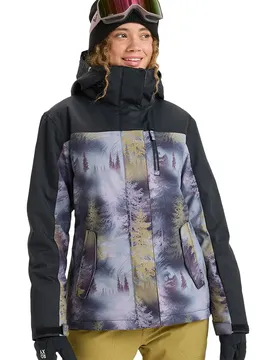 Veste Jetty Block Frost Gray Pinetrees S
