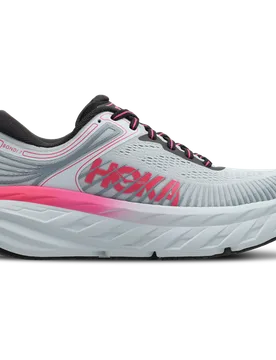 Bondi 7 Damen Sneaker - Rosa - Größe 37 1/3 - Netz/Synthetik Pink 37 1/3 - HOKA - FashionsVida