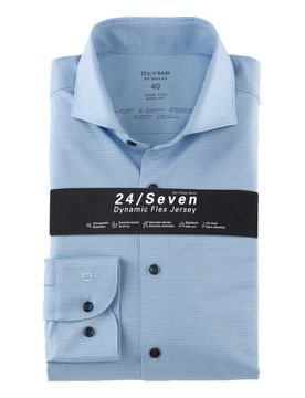 Olymp Hemd Level Five Blau 45