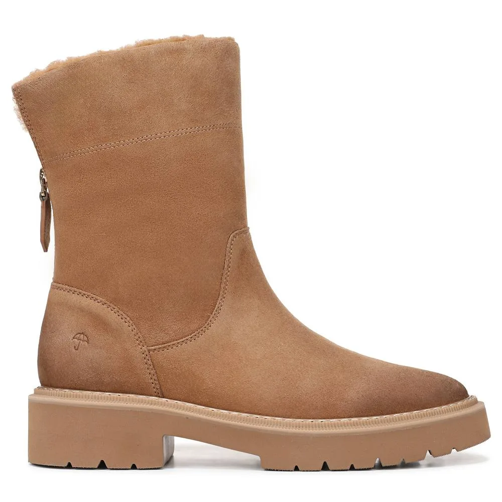 Sense Zip Boots - Gold - Size: 8 - Naturalizer - FashionsVida