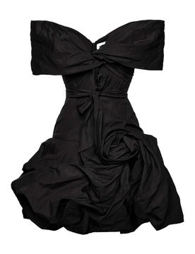 Vestito midi drappeggiato