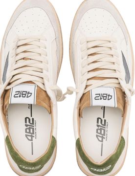 Sneakers In Pelle Uomo PLAYNEW u125 Blu Green