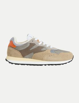 Sneaker Gravel Men Camoscio Braun 43