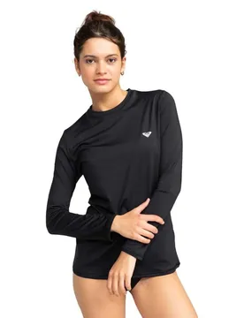 T-shirt à Manches Longues Anti-uv New Enjoy Waves Anthracite M