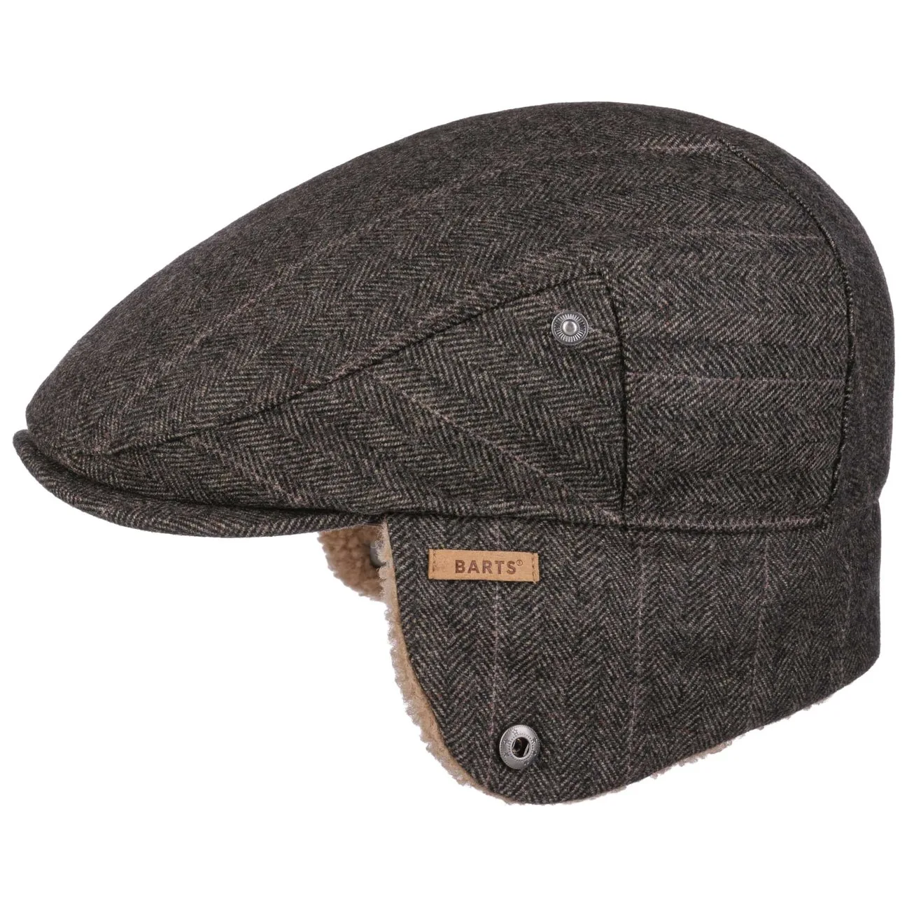 Monzonite Flat Cap by - brown - Herren - Size: L (58-59 cm) - Barts - FashionsVida
