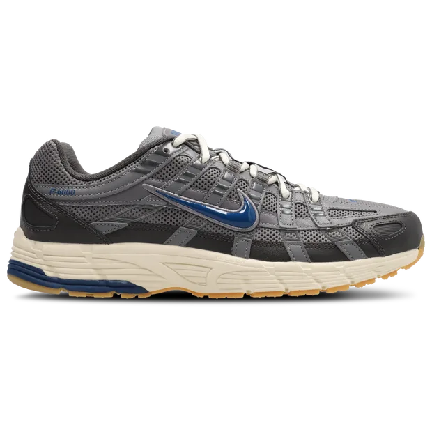 P-6000 Men's Sneakers - Grey - Size 8 - Mesh/Synthetic - Grey - Size: 8 - Nike - FashionsVida