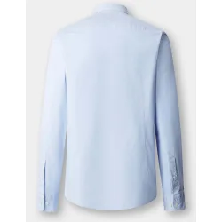 Camisa popelín de hombre elástica fit tailored