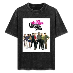 Things I Hate About You (1999) Movie T-Shirt Basic Simple Casual Short Sleeve Tee