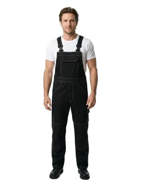 Combinaison Avec Poches Pour Genouillères Industry 10569 Black 62 - MASCOT - FashionsVida