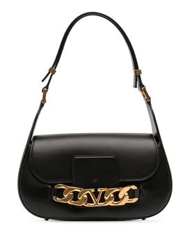 Medium Leather Vlogo Chain Shoulder Bag - Valentino - FashionsVida