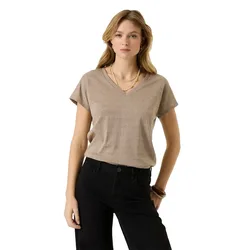 Maglietta A Maniche Corte Z0016 Latte Dusk XL