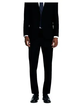 Pantalons De Costume Theo Flex Slim Fit Black 50