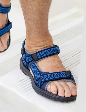 Crete Mens Sandals - Blue - Blue - Size: 10 - Mountain Warehouse - FashionsVida