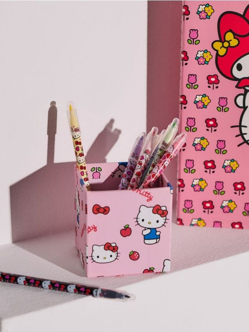 Pennarelli a doppia punta Hello Kitty - multicolor