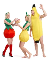 Gruppenkostüm Obst Humor Erwachsene