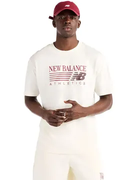 T-shirt à Manches Courtes Reimagined Graphic Beige XL