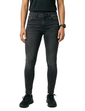 Jean Sarah Skinny Fit Bub00 Black Denim M