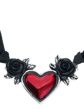 Gothic Halsband - Blood Heart - für Damen - Frauen - female