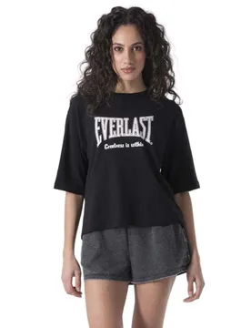 T-shirt à Manches Courtes Black XS