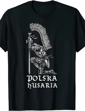 Polish Hussar Polska Husaria Gift for Poland Men T-Shirt Short Casual 100% Cotton Shirts Size S-3XL - Aliexpress - FashionsVida