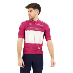 Maglia A Maniche Corte #giro106 Competizione Pink / White