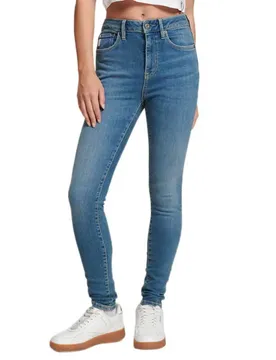 Jeans Vintage High Rise Skinny Salem Mid Blue 24