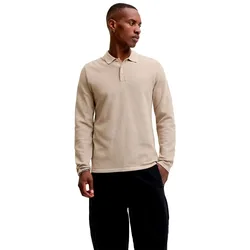 Polo à Manches Longues Austin Feather Grey S