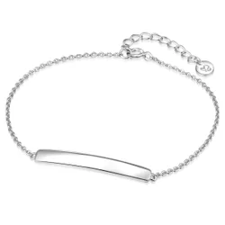 Womens Female Sterling Silver Bracelet - One Size