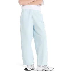 Fleece Donna - Pantaloni Blu - Taglia M - Jersey di cotone M