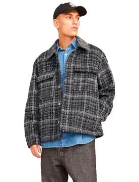 Camicia Overshirt Ontario Black / Check L