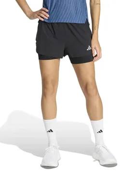 Adi365 Climacool+ 4 Pocket 2in1 Shorts Black L Women - Adidas - FashionsVida
