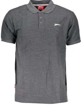 Herren KURZARM-POLOSHIRT Grau SNR-62_GRIGIO_CHARCOAL-MARL