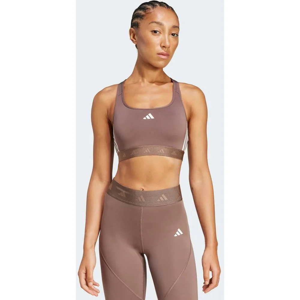 Top de mujer Hyperglam Powerreact Training Medium-Support - Adidas - FashionsVida