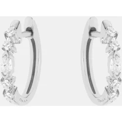 Pendientes Fairytale de oro y diamante