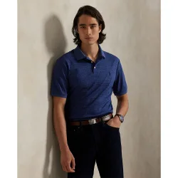 Polo de hombre de algodón suave Custom Slim Fit