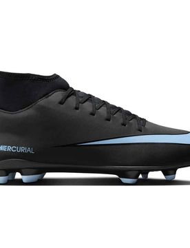 Mercurial superfly 10 club fg/mg botas de futbol cesped artificial Negro (42)